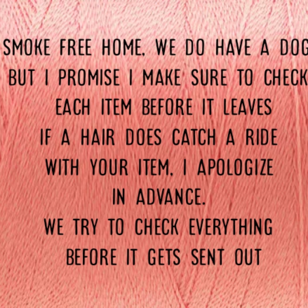 Smoke free home, dog friendly